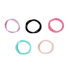 Bronson Professional Elastic Hair Rubber Bands Hair Ties Soft Stretchable Multicolor - Dista