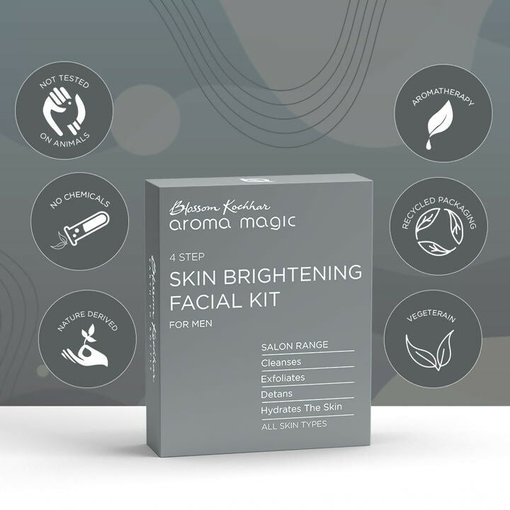 Blossom Kochhar Aroma Magic Skin Brightening Men's Facial Kit - Distacart
