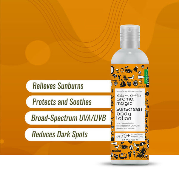 Blossom Kochhar Aroma Magic Sunscreen Body Lotion SPF 70+ - Distacart