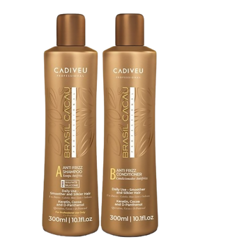 Cadiveu Brasil Cacau Anti Frizz Shampoo & Conditioner Combo - Distacart