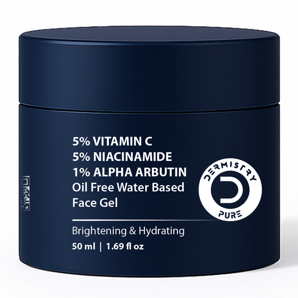 Dermistry Vitamin C Niacinamide Alpha Arbutin Oil Free Water Based Remove Tanning D Tan Detan Skin Dark Spots Removal Face Gel - Distacart