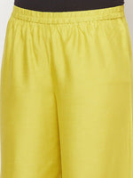 Thumbnail for Aniyah Rayon Flared Slip-On Parrot Green Palazzo