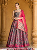 Monjolika Fashion Thread Work Jacquard Silk In Multicolor Lehenga Choli - Distacart