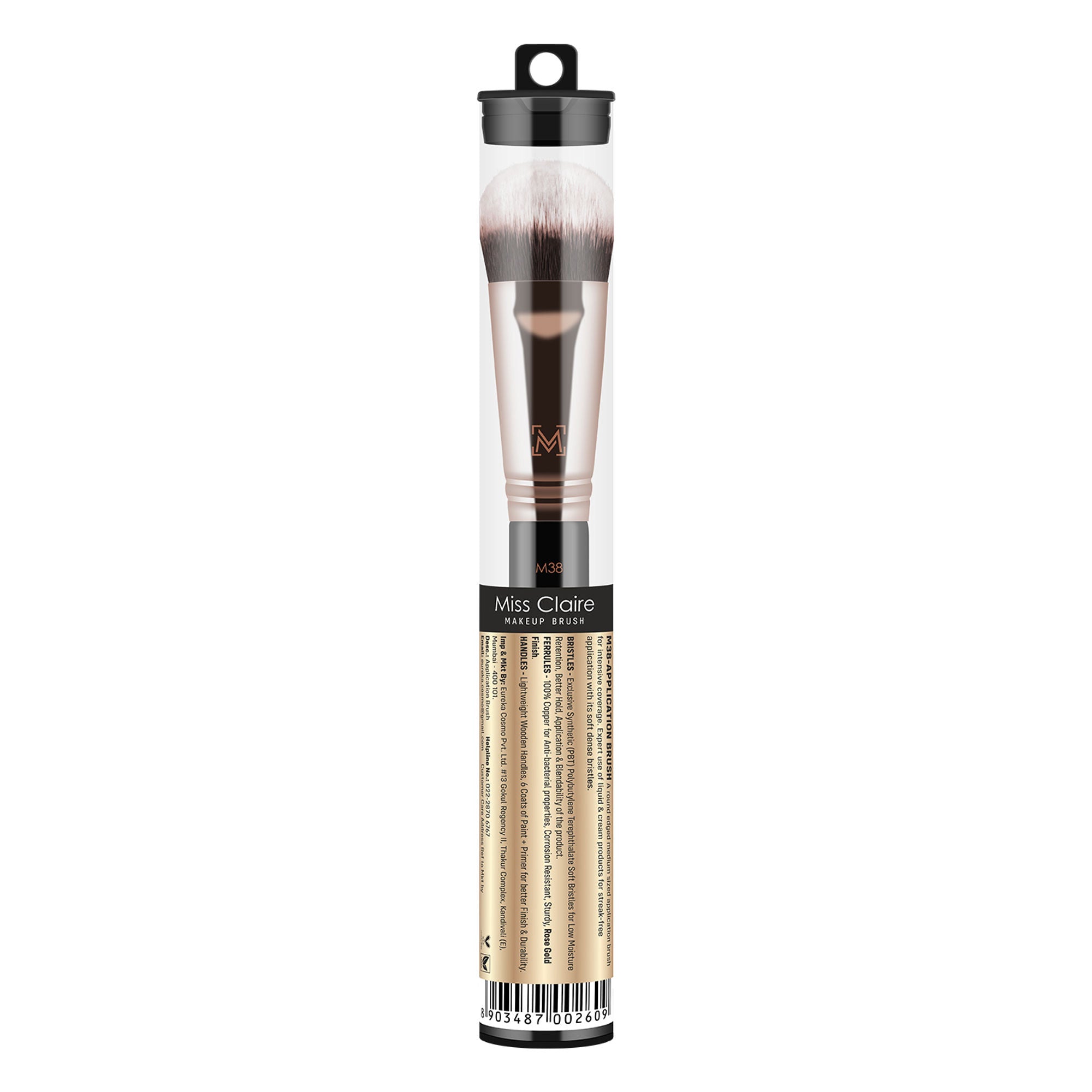 Miss Claire M38 - Application Brush - Rose Gold