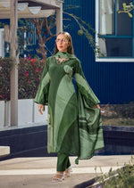Thumbnail for Pramukh Fab Green Color Rayon Kurta Set - Distacart