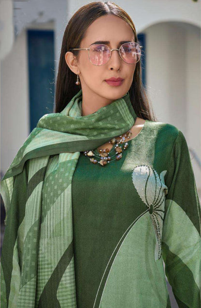 Pramukh Fab Green Color Rayon Kurta Set - Distacart