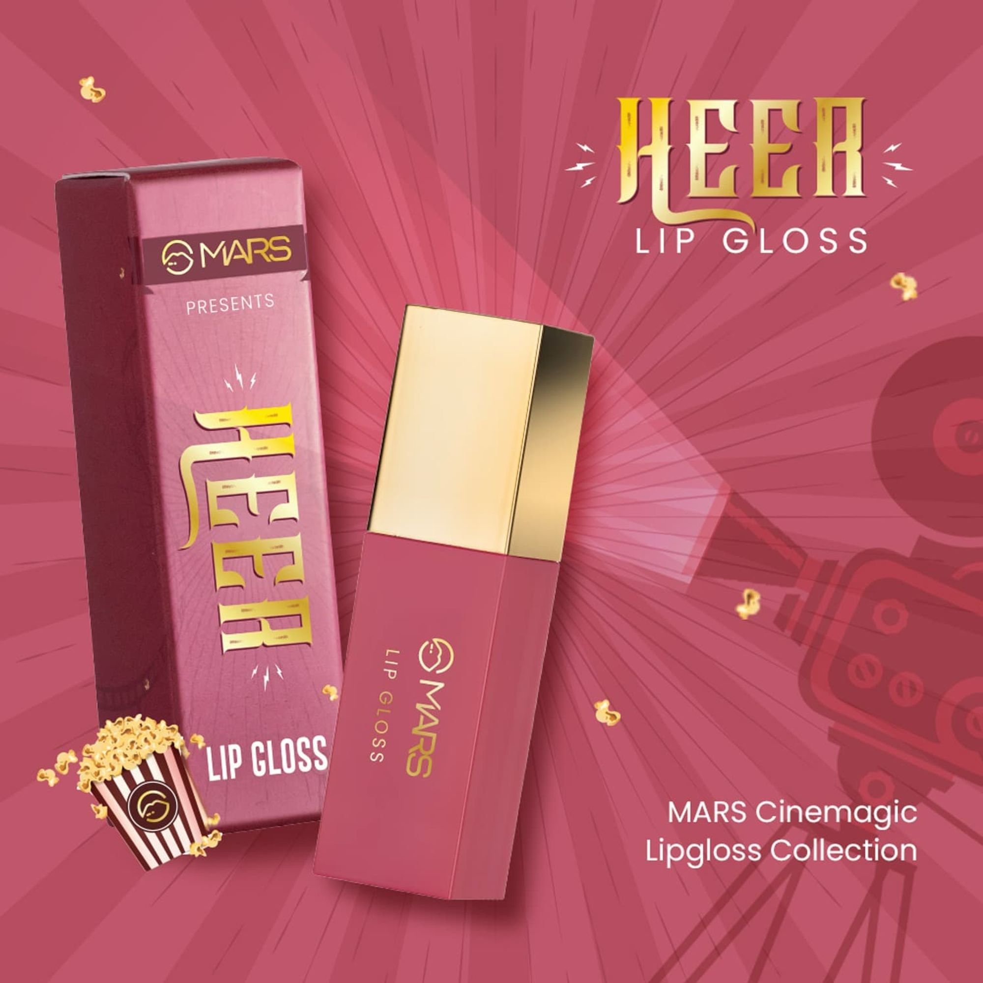 MARS Cosmetics CineMagic Colored Lip Gloss - 04 Heer