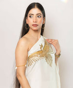 Thumbnail for Timaraa Ivory Lumina Silk Co-Ord Set - Dista