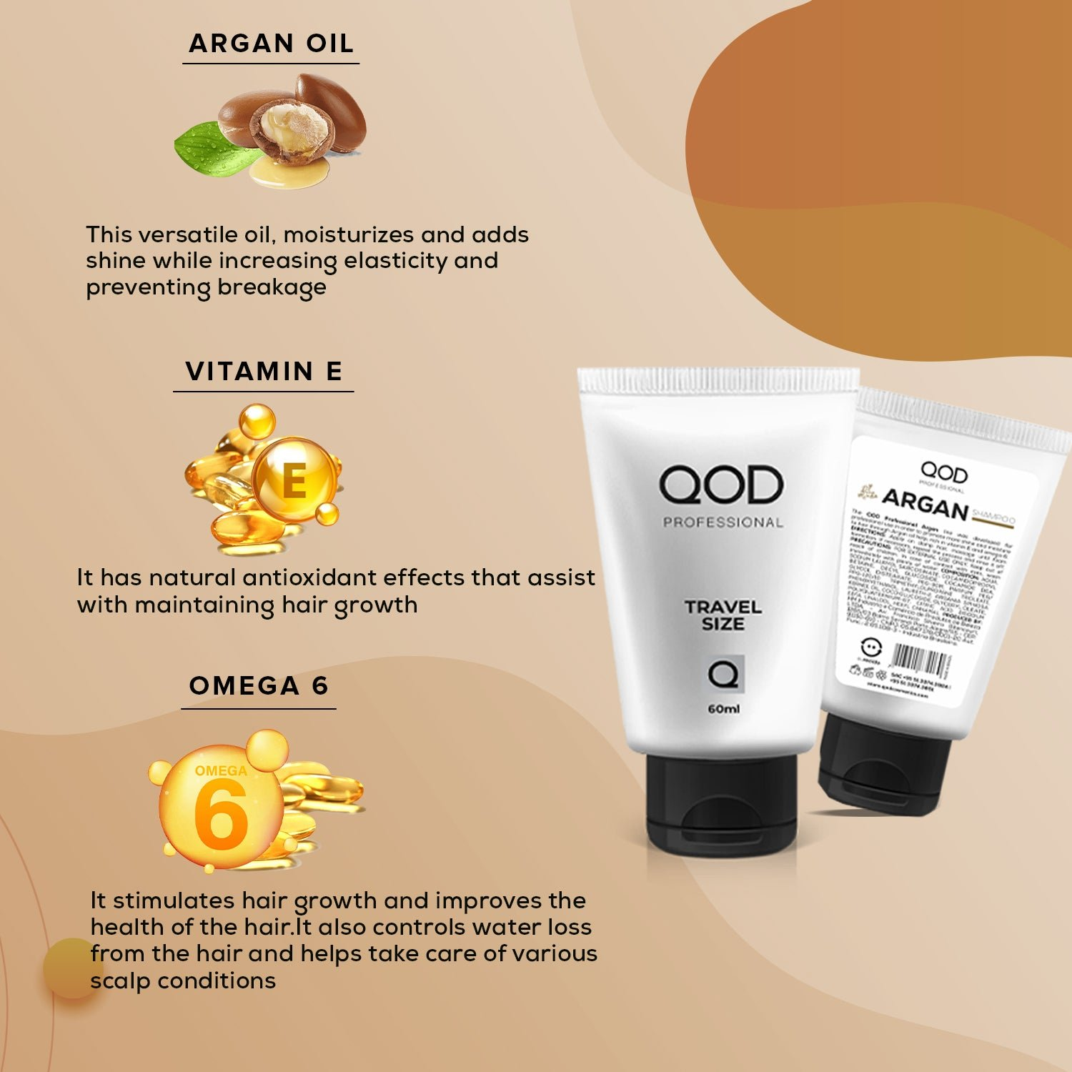 QOD Professional Argan Shampoo - Distacart