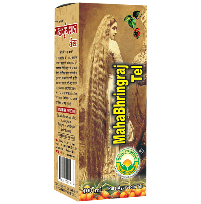 Basic Ayurveda Maha Bhringraj Tail - Distacart