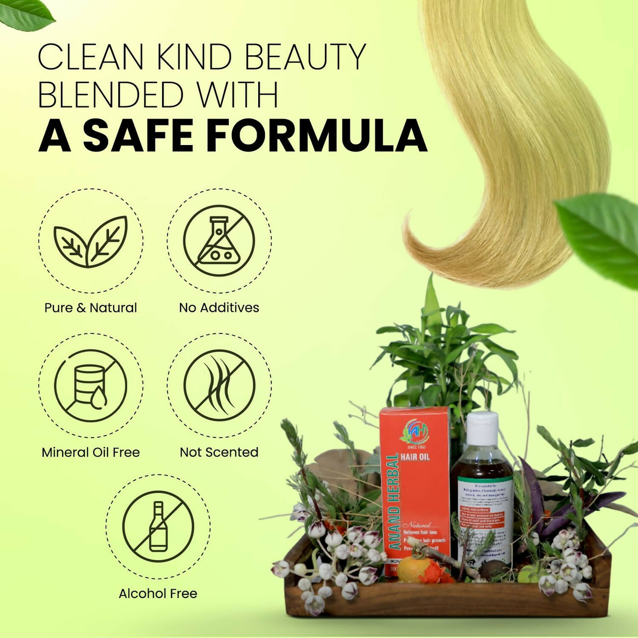 Anand Herbal Hair Oil - Distacart