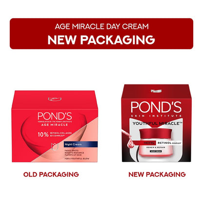Ponds Age Miracle Wrinkle Corrector Night Cream - Distacart