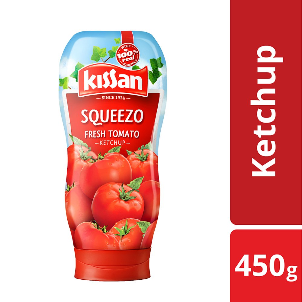 KISSAN Squeezo - fresh TOMATO KETCHUP