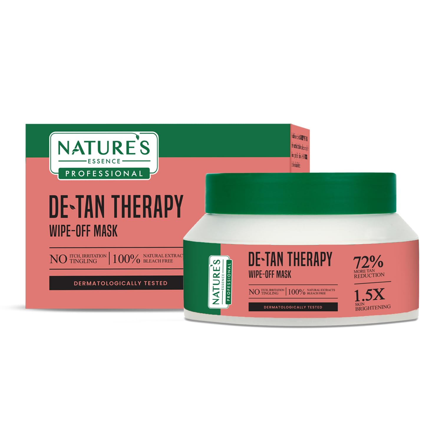 Nature's Essence Detan Therapy Wipe-Off Mask - Distacart