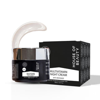 House Of Beauty Multivitamin Nourish Night Cream With Revinage For Face - Distacart