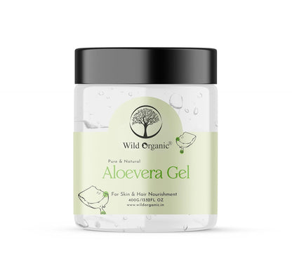 Wild Organic Pure & Natural Aloevera Gel - Distacart