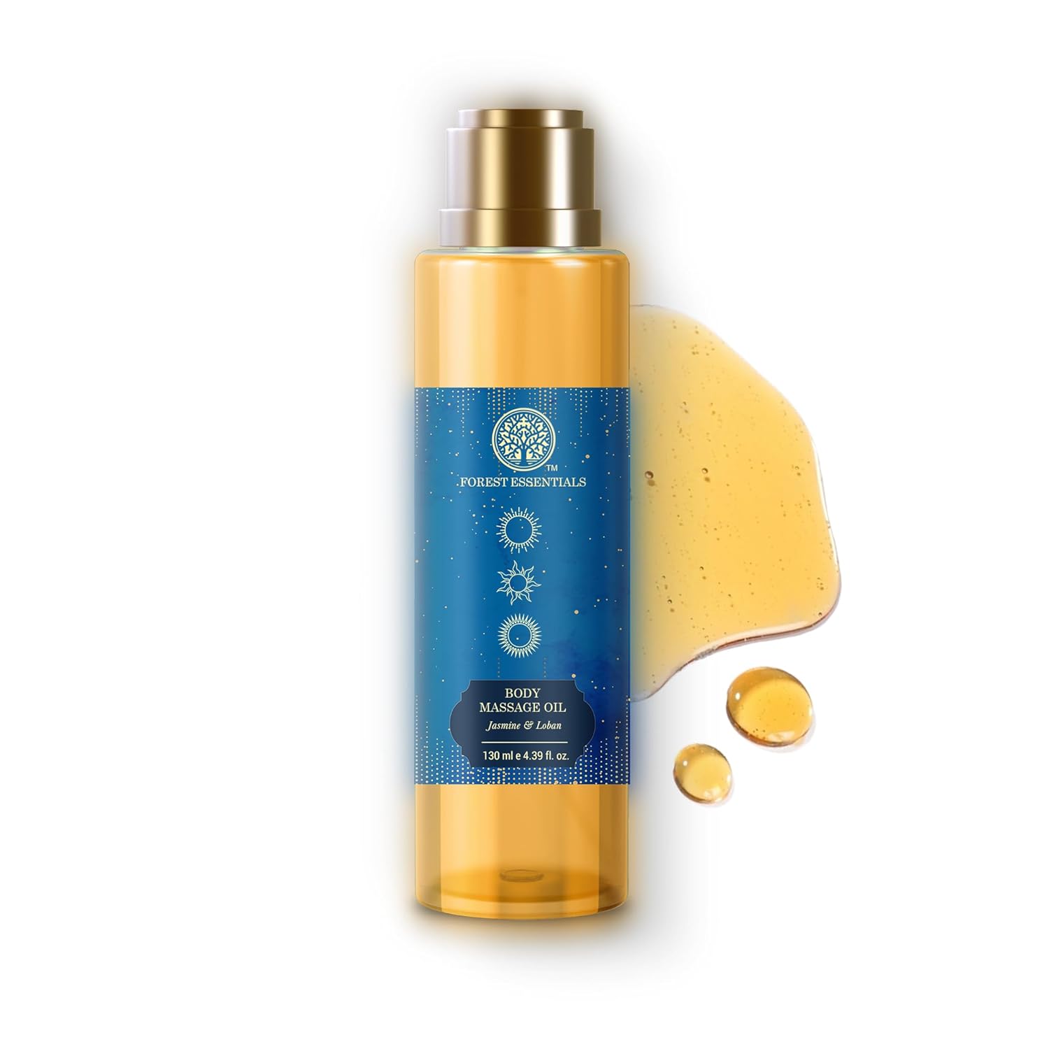 Forest Essentials Body Massage Oil Jasmine & Loban - Distacart