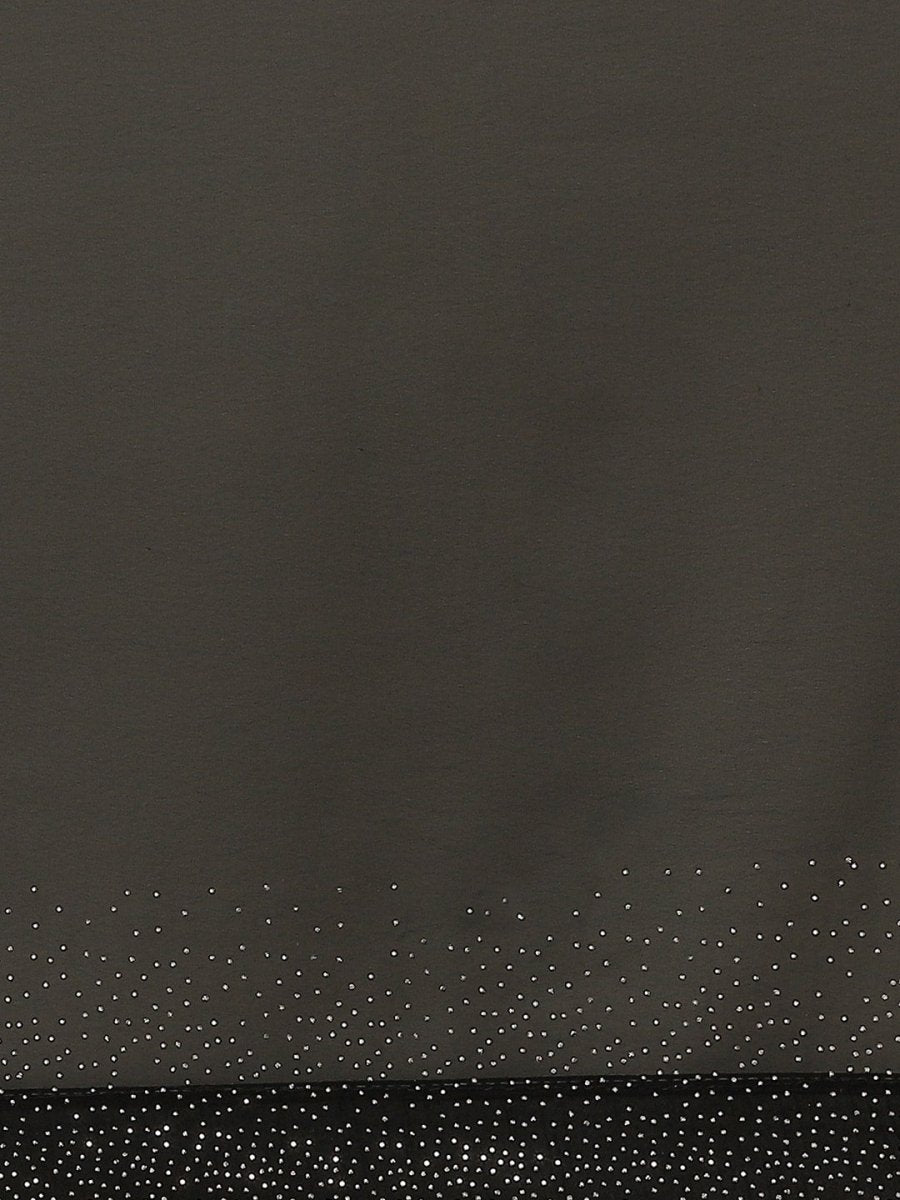 Anouk Black Stone Detail Border Saree - Distacart