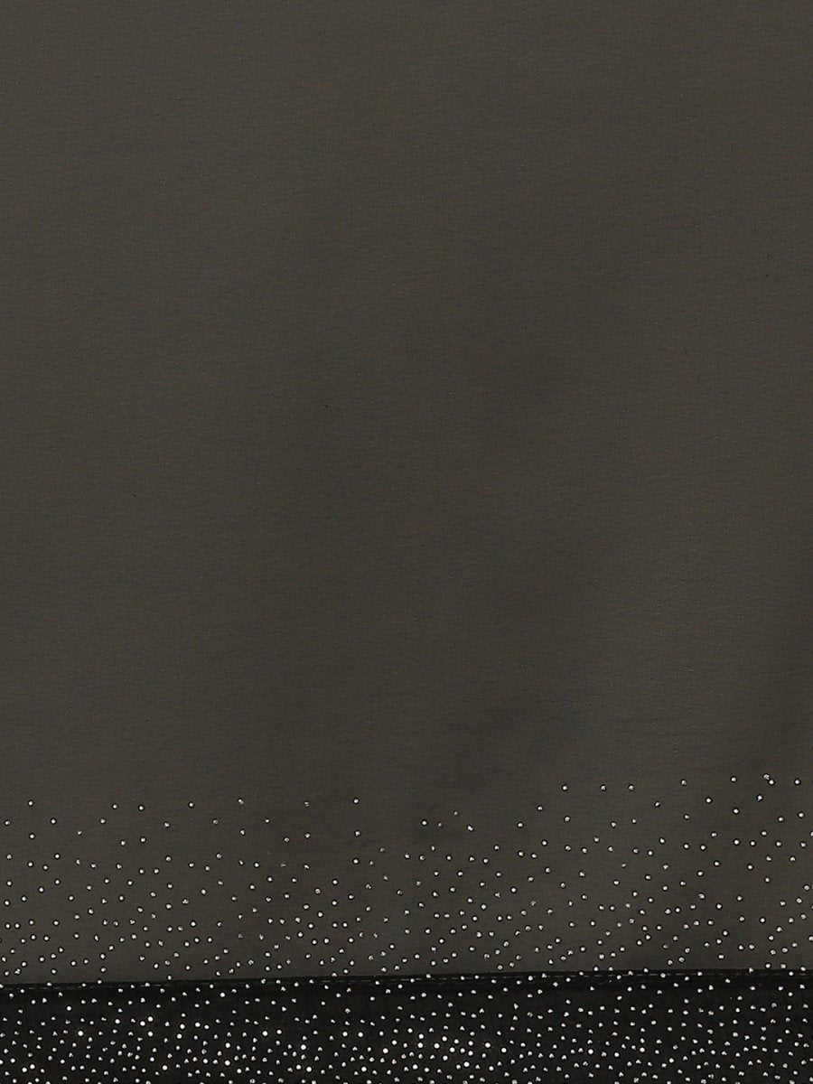 Anouk Black Stone Detail Border Saree - Distacart