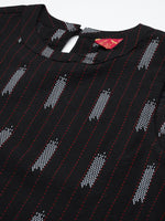 Thumbnail for Sangria Women Geometric Printed Pure Cotton Kurta - Distacart