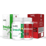 Thumbnail for Vokin Biotech Herbal Insulux and Cardiovax Capsules Combo - Distacart