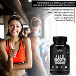 Thumbnail for Vokin Biotech Keto Booster Advanced Weight Loss Supplement,Natural Fat Burner 30 Tab