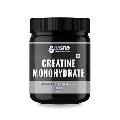 BOOSTIQ Creatine Monohydrate Powder - Unflavoured - Distacart