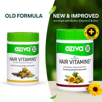 Thumbnail for OZiva Hair Vitamins (With Dht Blocker & Omega 3) - Distacart