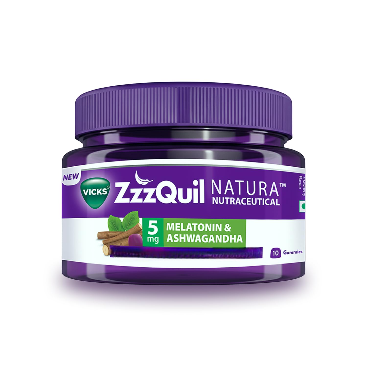 Vicks ZzzQuil Natura Melatonin Sleep Gummies - Dista