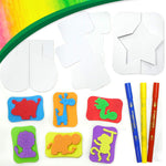 Thumbnail for Imagimake Stamp Art Jungle | Easter Crafts for Kids Ages 3-5 | Easter Basket Stuffers for Toddler | Easter Toys | Easter Gifts for Toddlers | Easter Gifts for Girls & Boys 3, 4, 5, 6, 7, 8 Years
