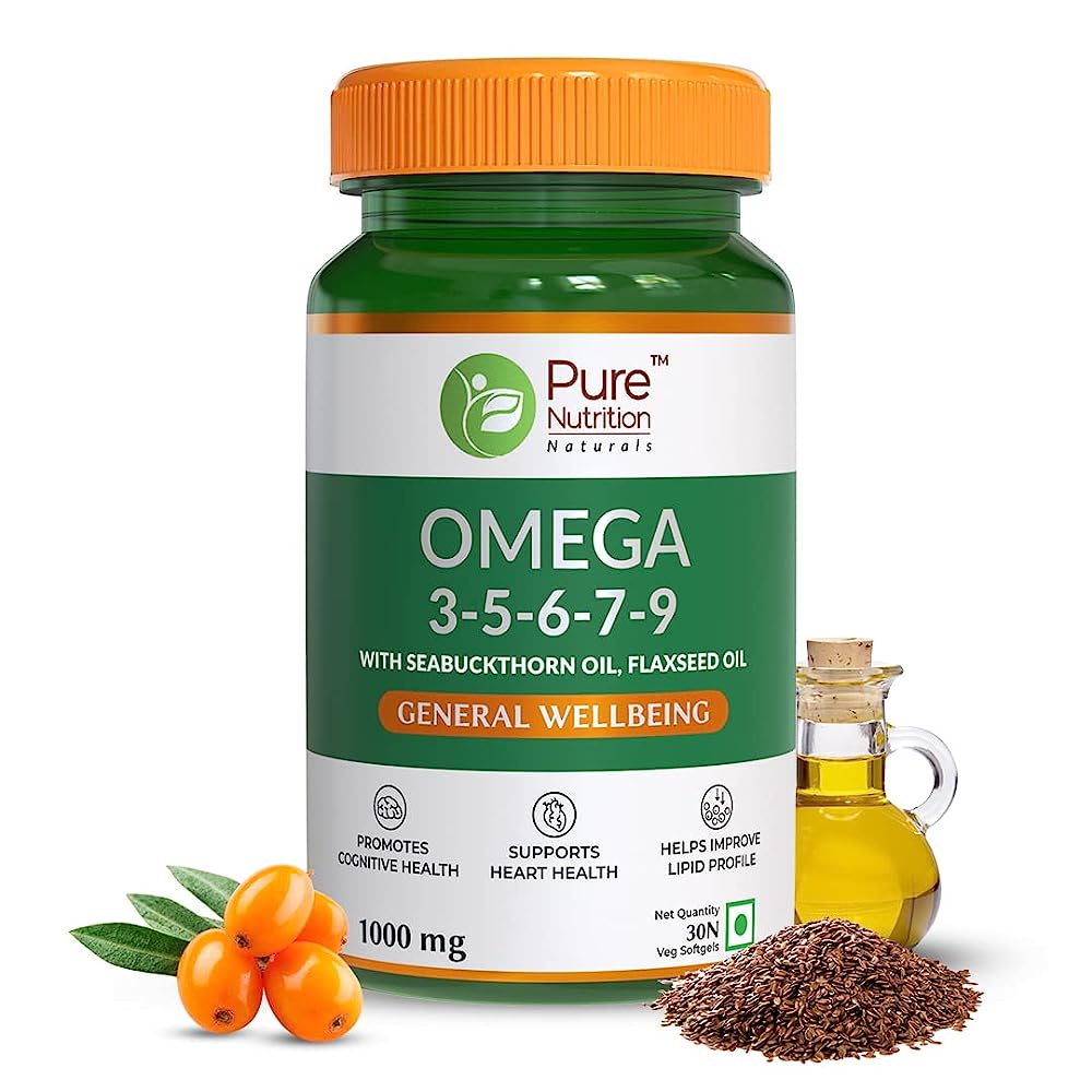Pure Nutrition Omega Unique 3-5-6-7-9 Softgels - Distacart