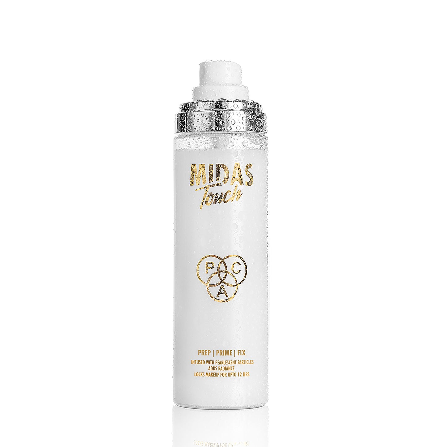 PAC Studio Midas Touch Makeup Fixer - Glow Setting Spray, Non - Sticky, Infused With Pearlescent Particles - Distacart