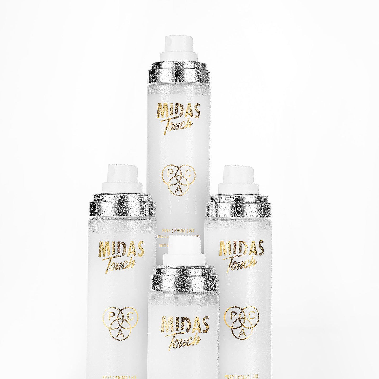 PAC Studio Midas Touch Makeup Fixer - Glow Setting Spray, Non - Sticky, Infused With Pearlescent Particles - Distacart