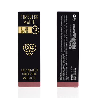 PAC Studio Timeless Matte Liquid Lipstick - Nutty Doodle - Distacart