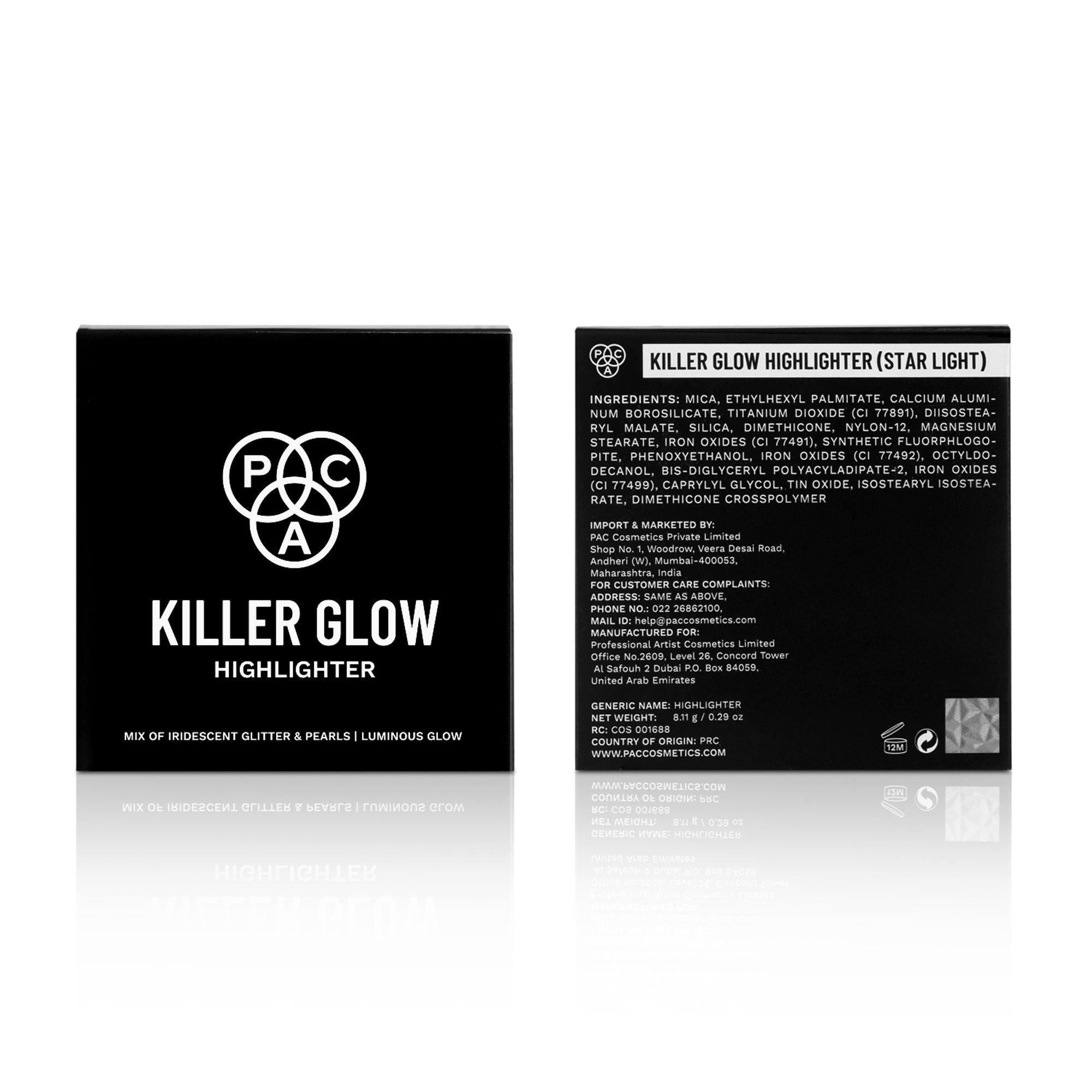 PAC Studio Killer Glow - Starlight - Distacart