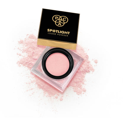 PAC Studio Spotlight Loose Powder - Pink - Distacart