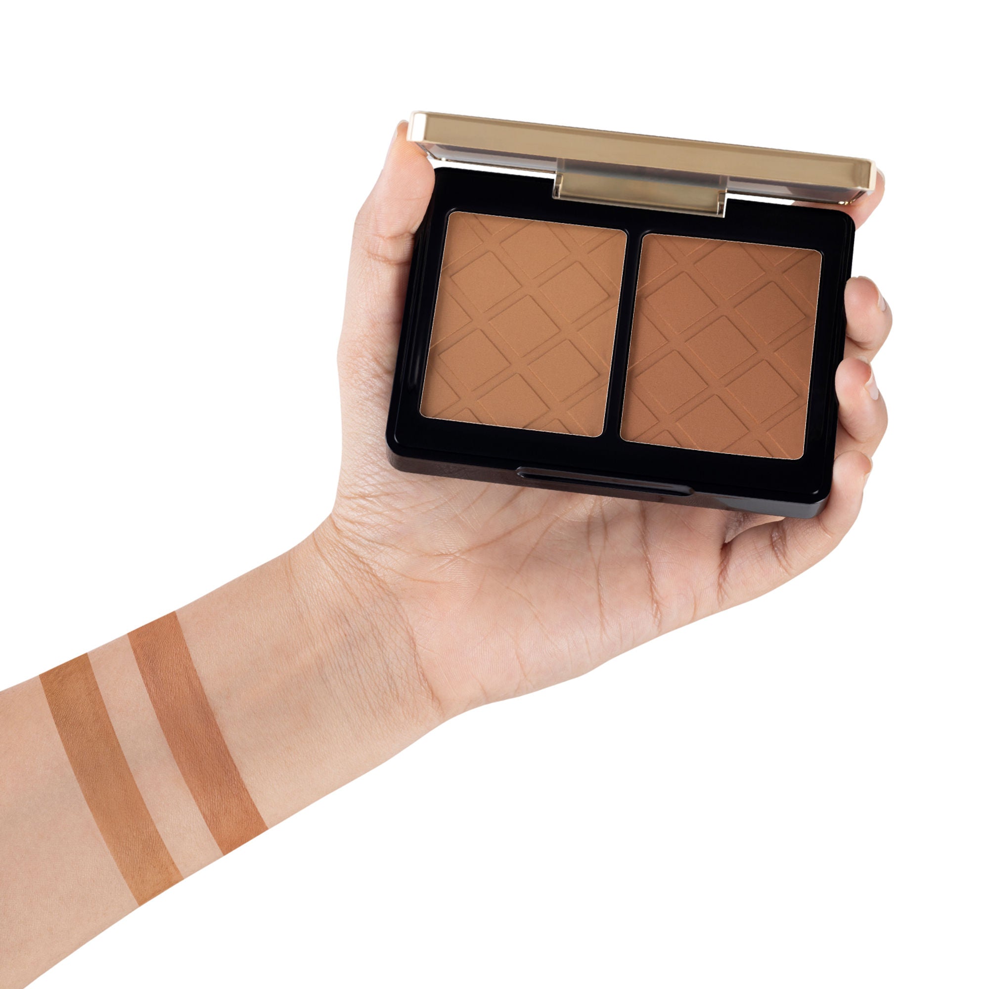 PAC Studio Spotlight Bronzer X2 - Lightweight Matte Powder Bronzer, Long-Lasting Buildable Formula - Distacart