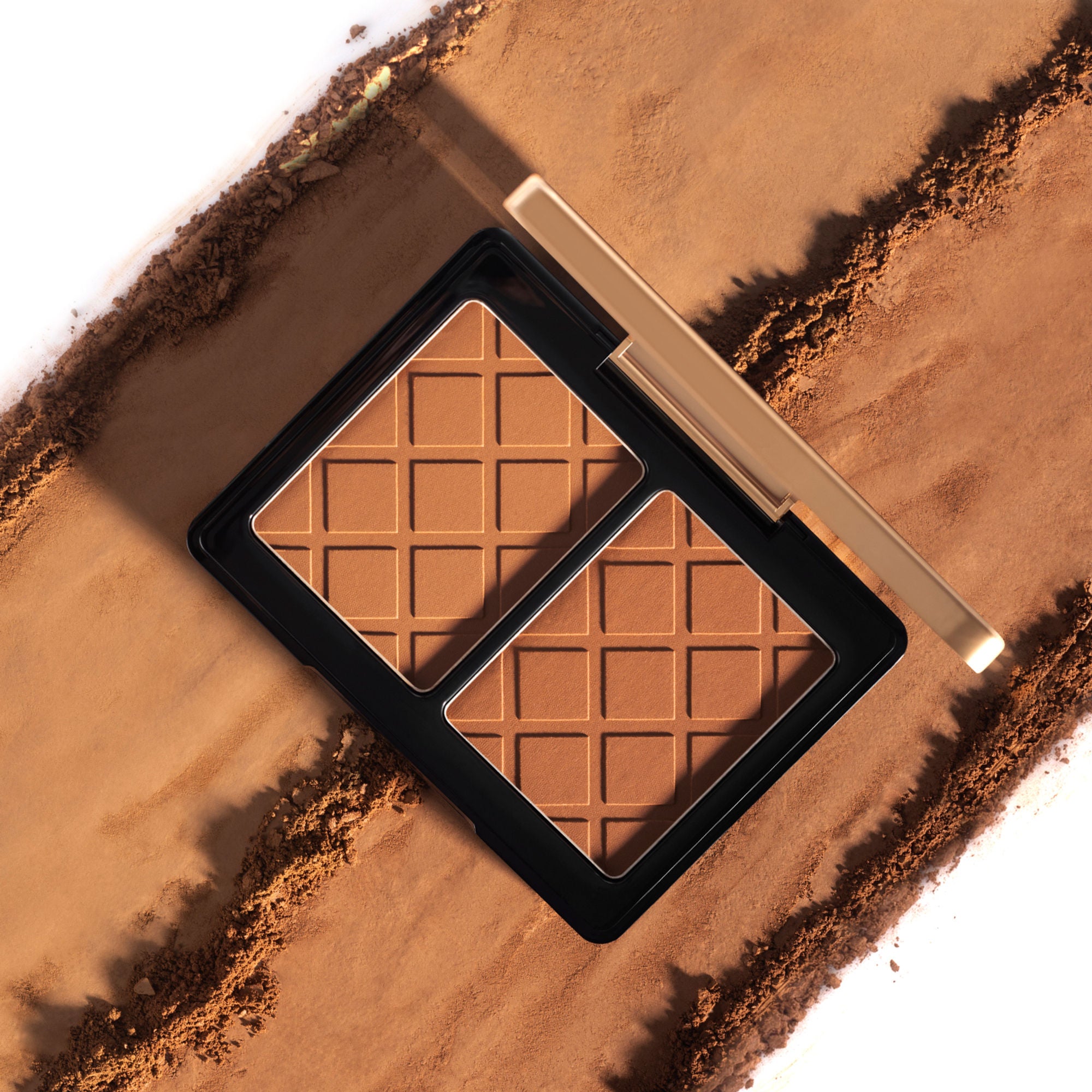 PAC Studio Spotlight Bronzer X2 - Lightweight Matte Powder Bronzer, Long-Lasting Buildable Formula - Distacart