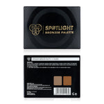 Thumbnail for PAC Studio Spotlight Bronzer X2 - Lightweight Matte Powder Bronzer, Long-Lasting Buildable Formula - Distacart