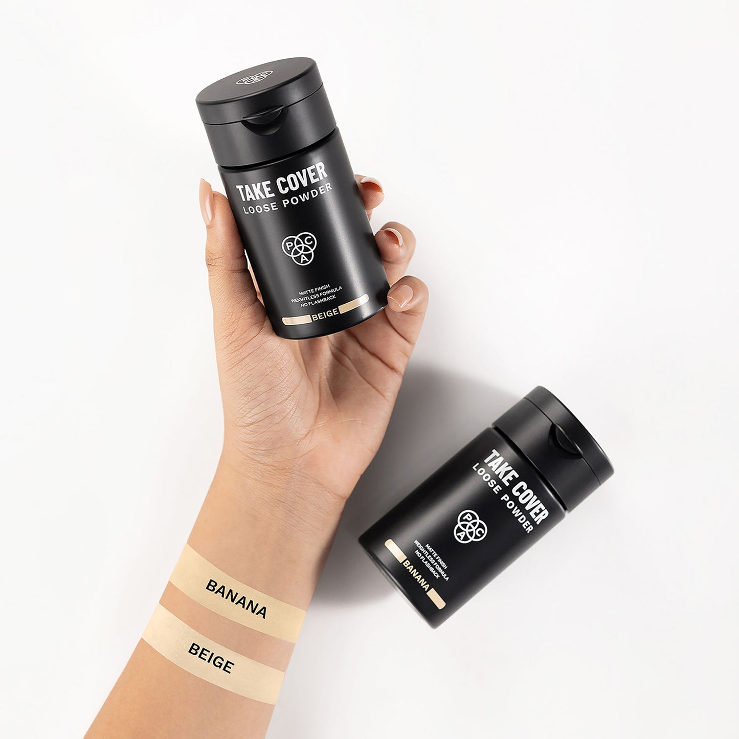PAC Studio Take Cover Loose Powder - Beige - Distacart