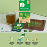 Thumbnail for Organic India Tulsi Green Tea Classic 25 Tea bags