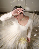 Thumbnail for Yash Enterprise Salwar Soul Women'S White Net With Heavy Embroidery Sequin Salwar Suit