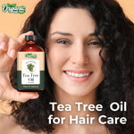 Thumbnail for Organic Zing Tea Tree (Melaleuca Alternifolia) Oil | Pure & Natural Essential Oil for Aroma, Diffusers, Skincare & Haircare