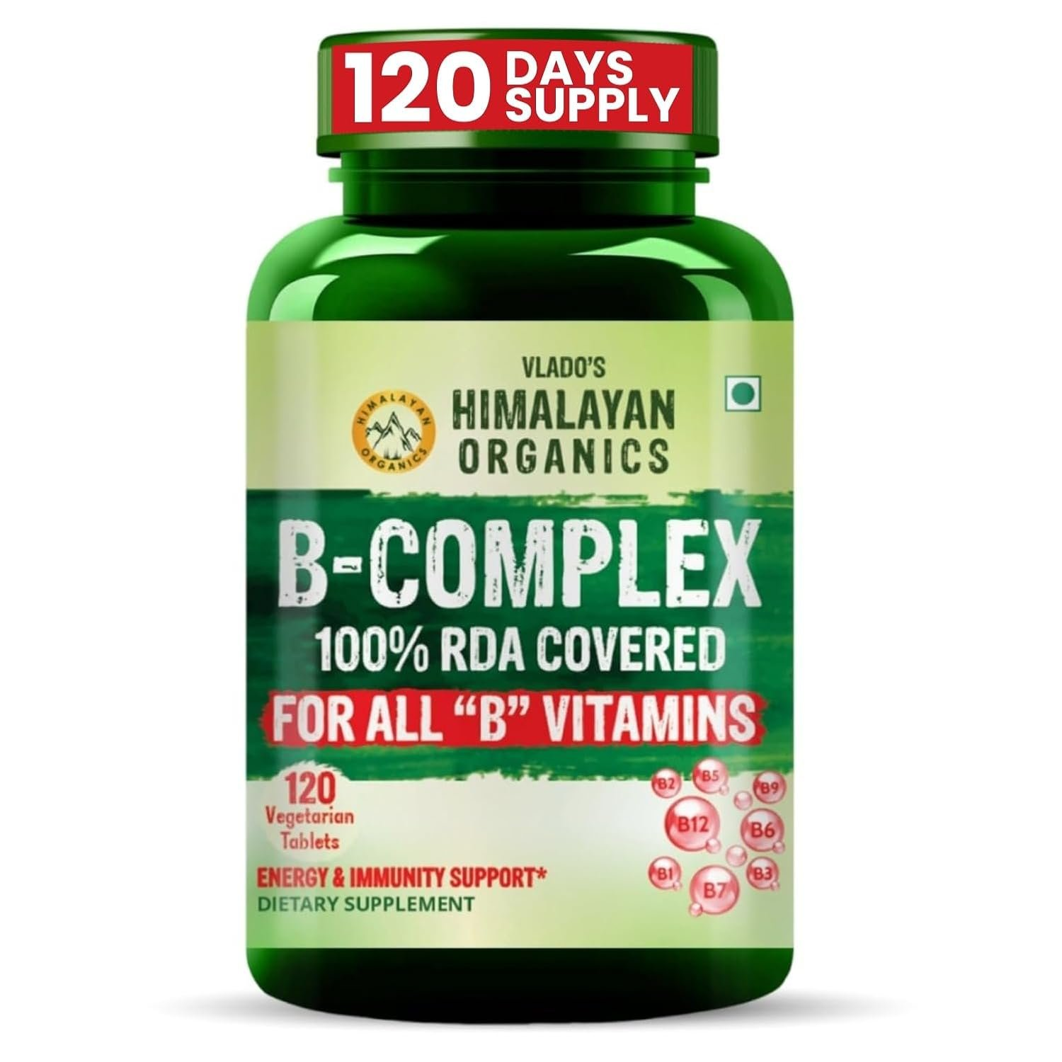 Himalayan Organics B- Complex Tablets
