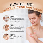 Thumbnail for Nuerma Science Honey Almond Advanced Nourishing Body Lotion | Deep Hydrating Moisturizer - Distacart