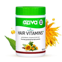 Thumbnail for OZiva Hair Vitamins (With Dht Blocker & Omega 3) - Distacart