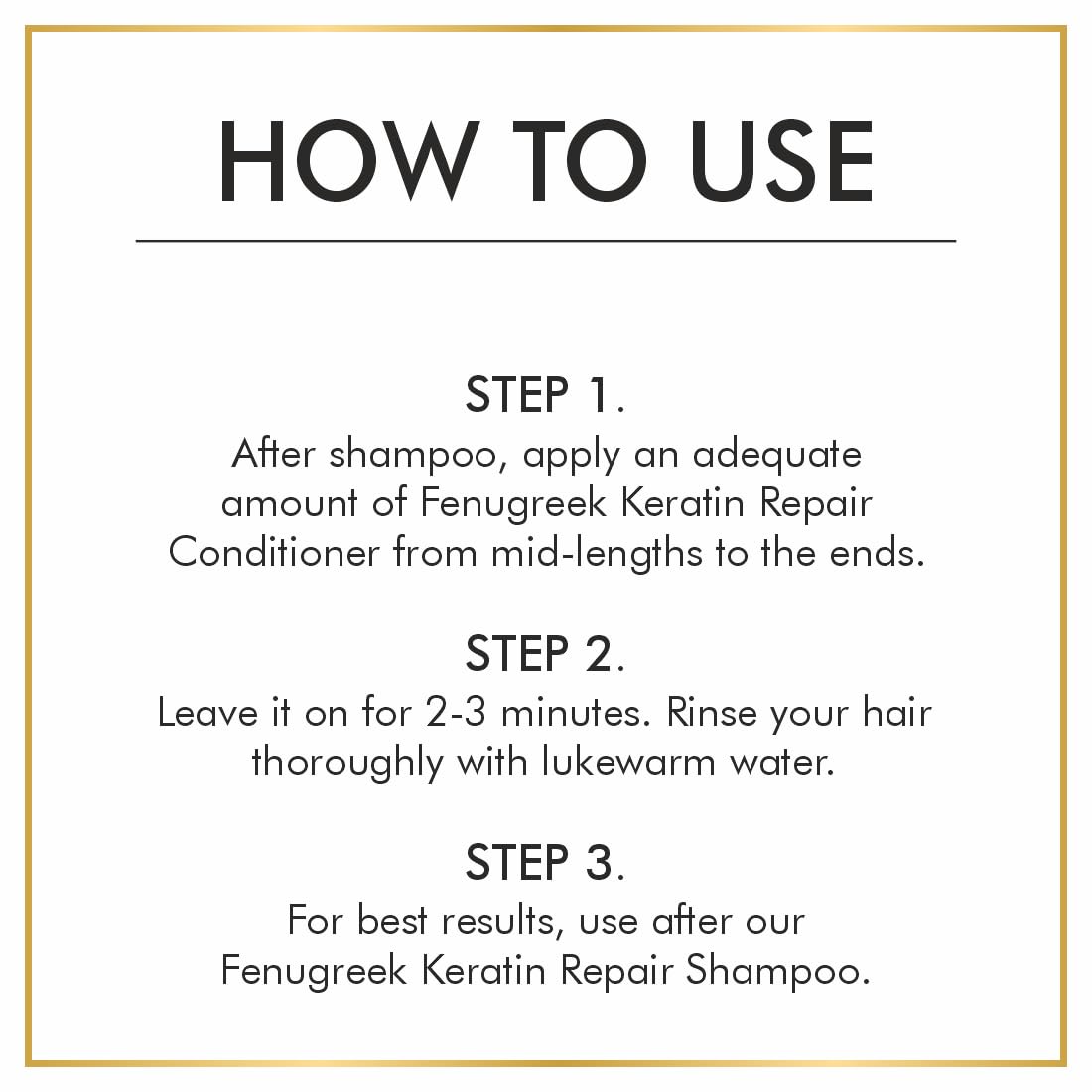 Nuerma Science Keratin Repair Fenugreek Hair Conditioner for Stronger, Thicker & Non-Frizzy Hair - Distacart