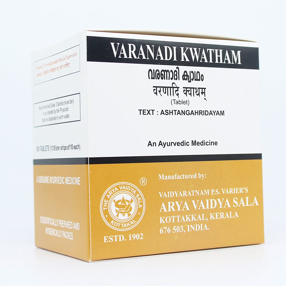 Kottakkal Arya Vaidya Varanadi Kwatham Tablets - Distacart