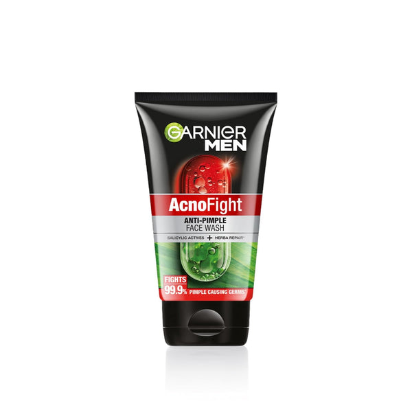 Garnier Men Acno Fight 6-in-1 Anti-Pimple Face wash - Distacart