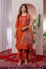 Pramukh Fab Orange Color Viscose Silk Kurta Set - Distacart
